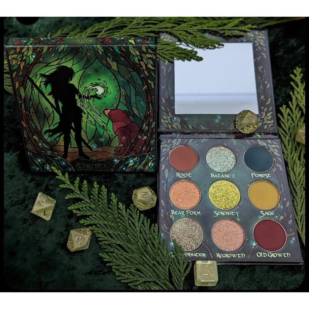 Fantasy Cosmetics - Druid Eyeshadow Palette - *NEW without box*